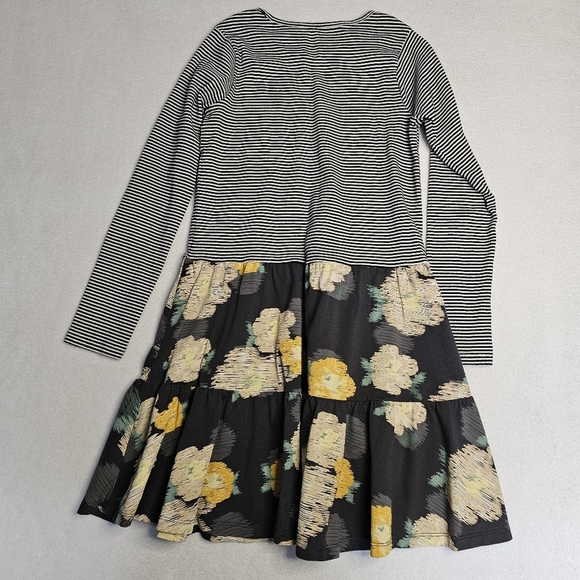 Tea Striped girls Dress size 12 - Picture 8 of 9